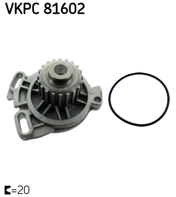 SKF Vízpumpa VKPC81602_SKF